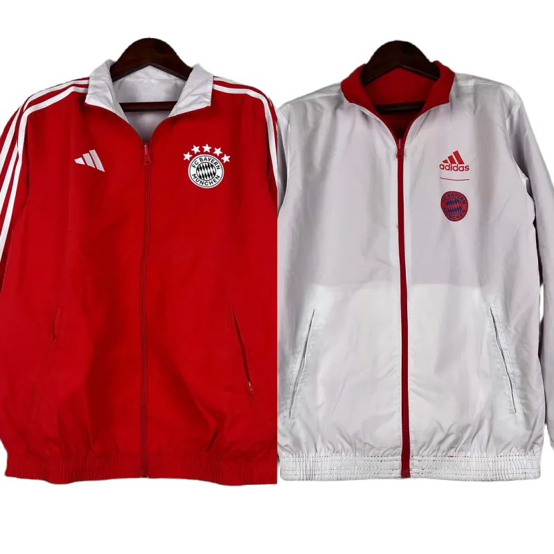 008a2be249 2023-2024 Bayern Munich Reversible Windbreaker (Red-white)Soccer Jersey 1:1 Thai Quality - Image 1