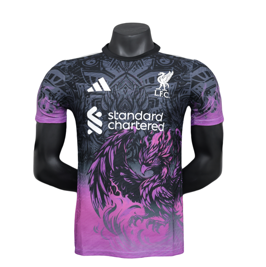 08f31077a7 2024-2025 Liverpool Fire Phoenix Player Edition Football Jersey - Image 1
