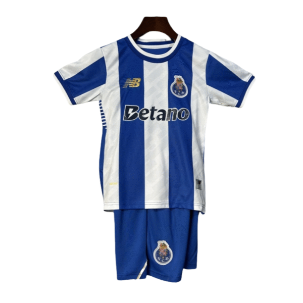 FC Porto Home Soccer Jersey Kids Kit 2025-26 (Jersey+Shorts)