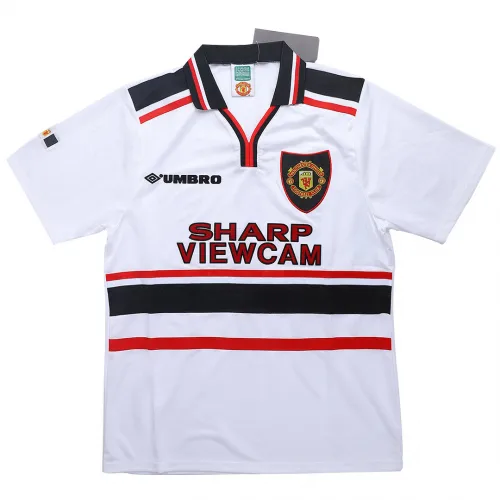1a7679a996 1998/99 Manchester United Retro Jersey Away - Image 1