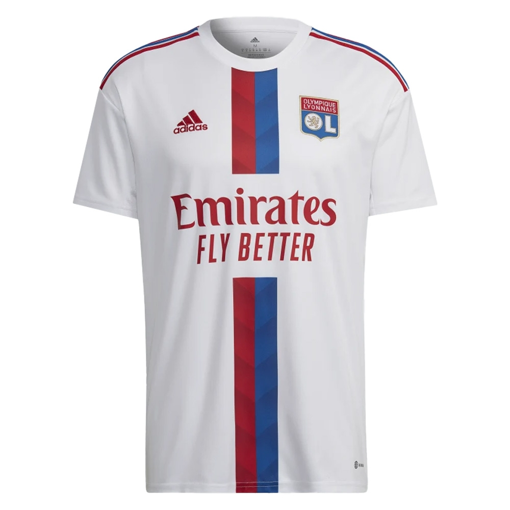 2025-06-18180535598 2022-23 Lyon home fan edition football jersey - Image 1