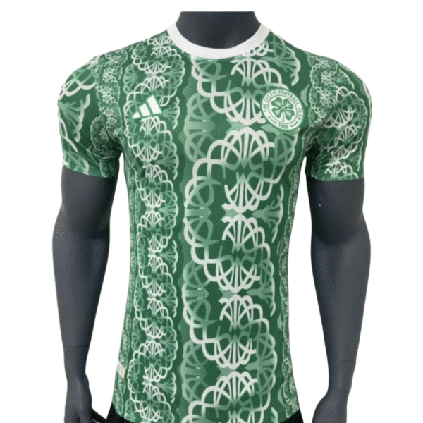 24-25 Celtics Pre Match Jersey Special Edition Short Sleeve Training Soccer Jersey -Player version
