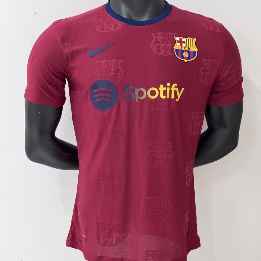 20250528111335 2025-26 Barcelona Player Version Soccer Jerseys - Image 1