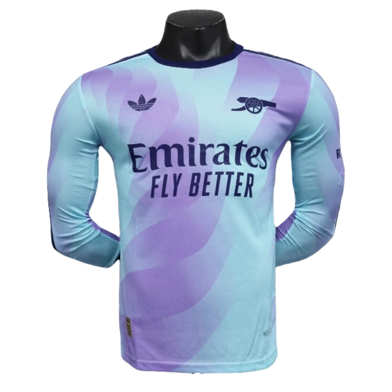 3401c3da7c Arsenal Third Away Long Sleeve Jersey Player Version 2024-25 - Image 1
