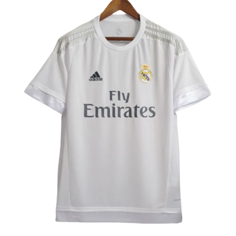 36bdf25d1e 2015-16 Real Madrid RONALDO Home Retro Jersey - Image 1