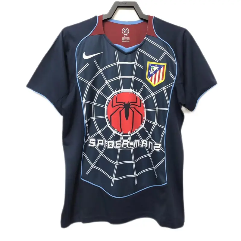 3e2d88c255 2004-2005 Atletico Madrid Retro Away Soccer Jersey Fan Version - Image 1