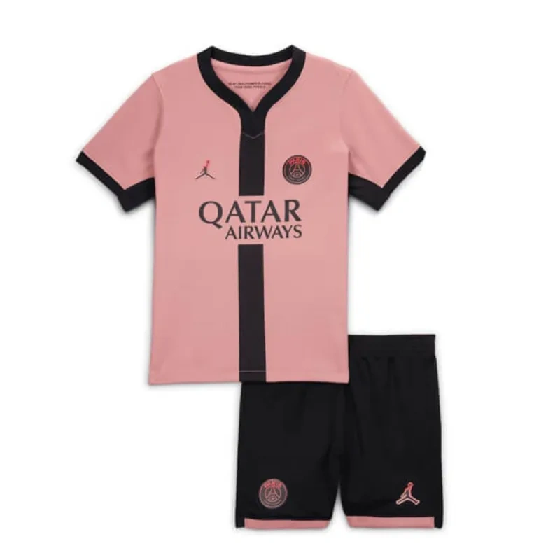 4cee774f42 24-25 PSG Third Soccer Kids Kit Jersey+Shorts - Image 1