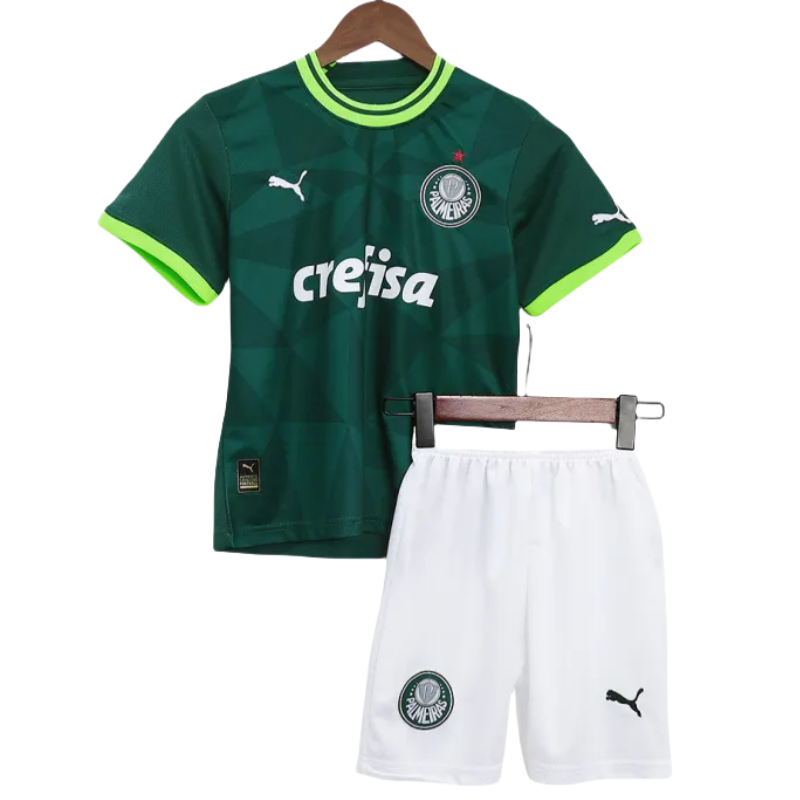 50e48f1845 Kids SE Palmeiras 2023/24 Home Jersey Kit Replica - Image 1