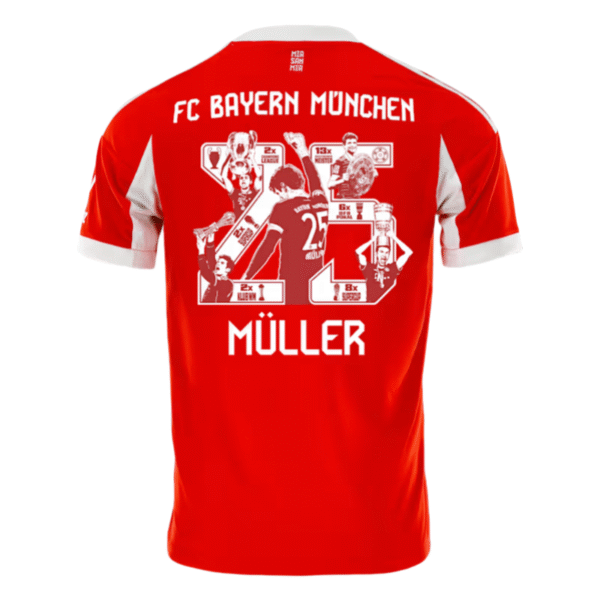 Bayern Munich home fan edition 25-26 Football jersey