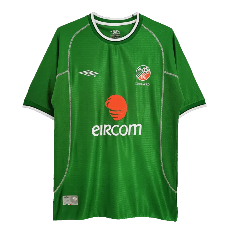 5ac1bb39f9 Ireland 2002 Retro Home Jersey - Image 1