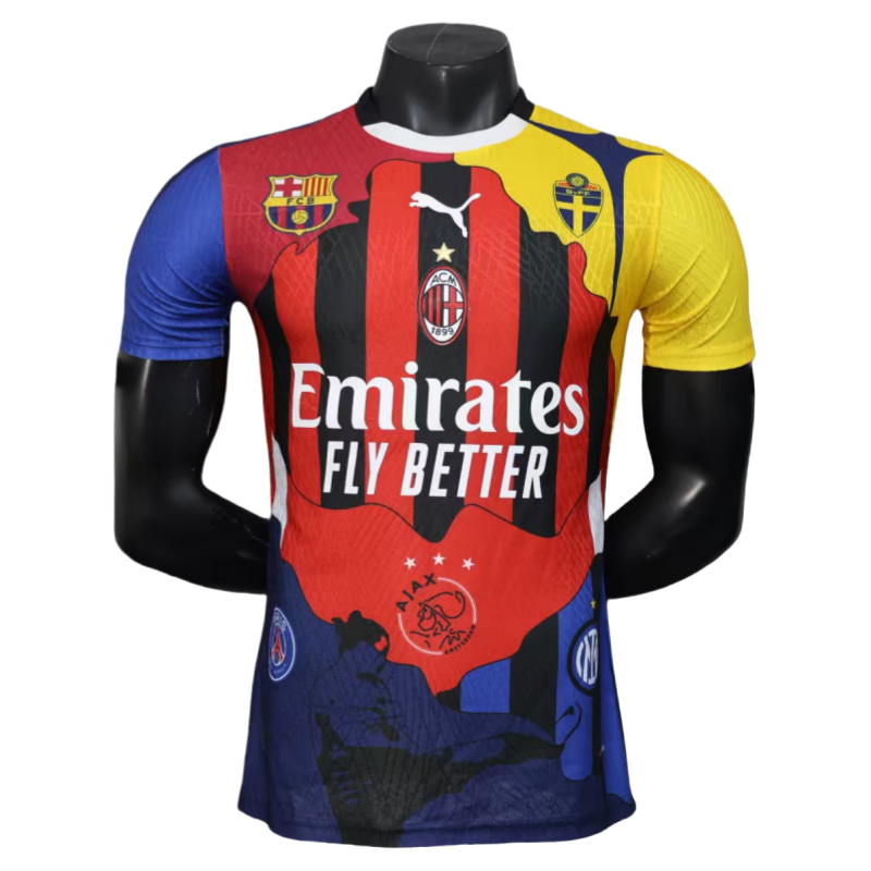 5e8c7645d7 IBRAHIMOVIC #11 Milan Shirt Special Edition Football Jersey Player Version 25-26 - Image 1