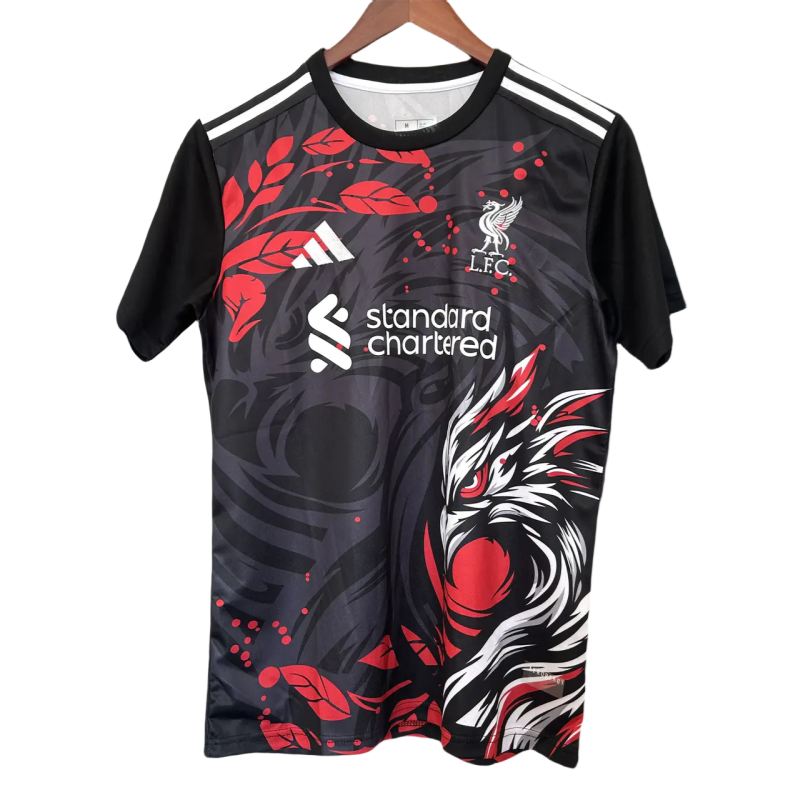 6ffe096df5da4d0da9bfd1043bc4585e 2025-2026 Liverpool Special Fans Edition Football Jersey - Image 1