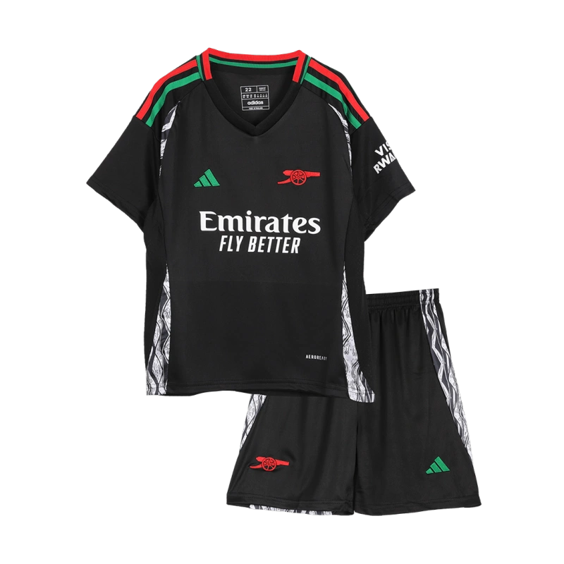 7760fbde8f 24-25 Arsenal Away Soccer Kids Kit Jersey+Shorts - Image 1