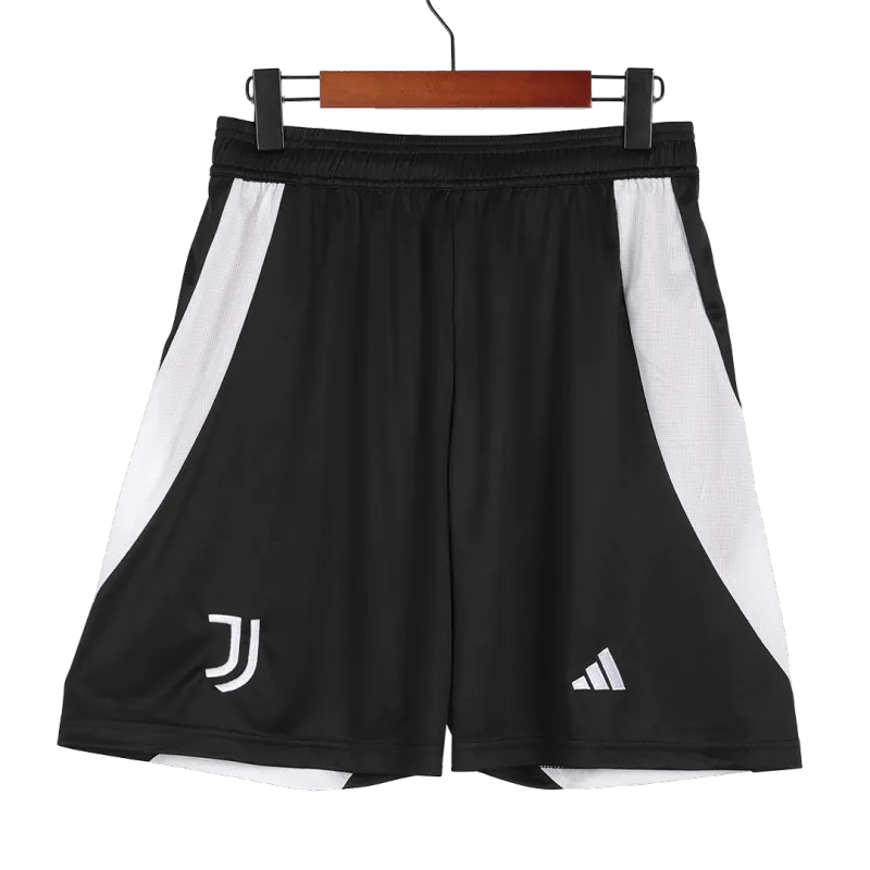 812f9839fa 24-25 Juventus Home Soccer Shorts - Image 1