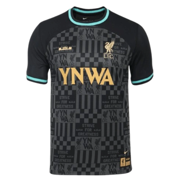 903edb10c3 24-25 Liverpool x LeBron James Joint Edition Kit Player Version Shirt Football Jersey - Image 1