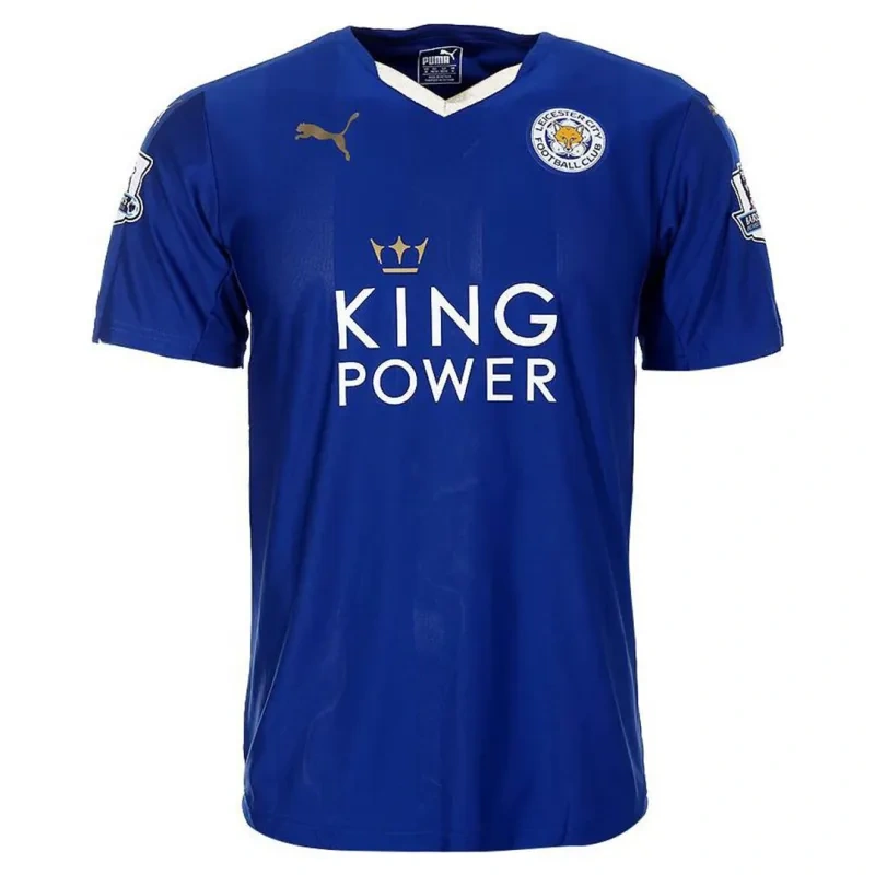 99387390eb Leicester City 2015/16 Retro Home Jersey - Image 1