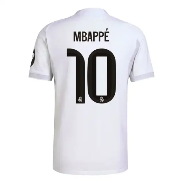 Mbappe #10 Real Madrid home football jersey 2025-26