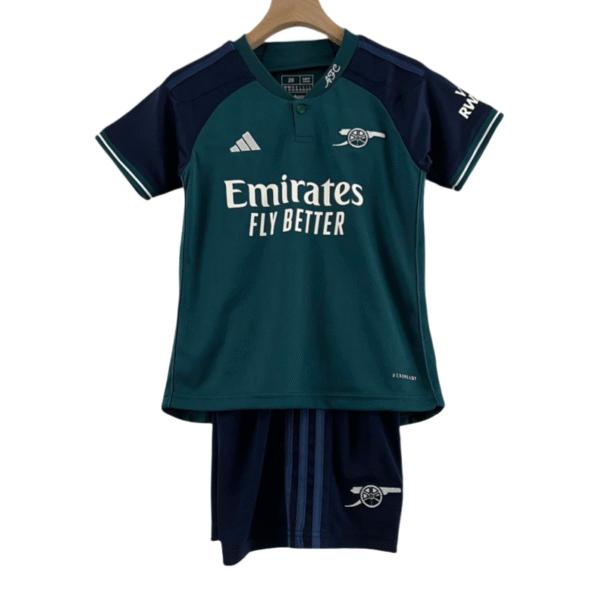 Arsenal Third Away Soccer Jersey Kids 2023/2024