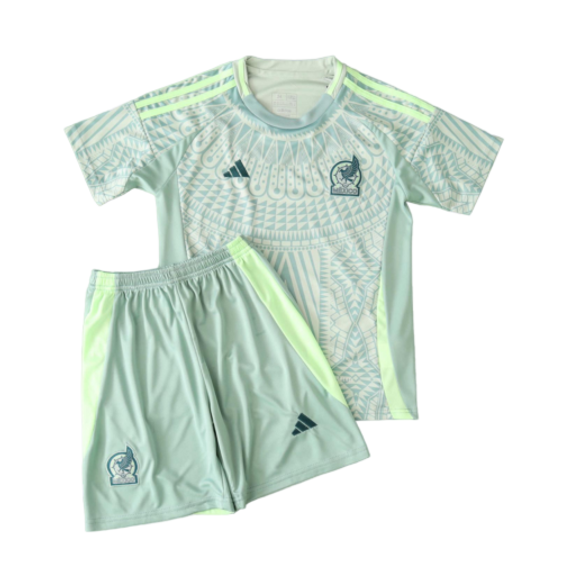 Kids Mexico Adidas Copa América Away Soccer Kits 2024