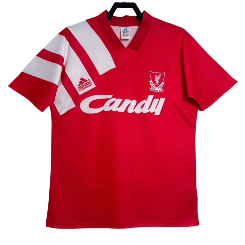 cad88b6140 Liverpool Retro Home Football Jersey 1991-1992 - Image 1
