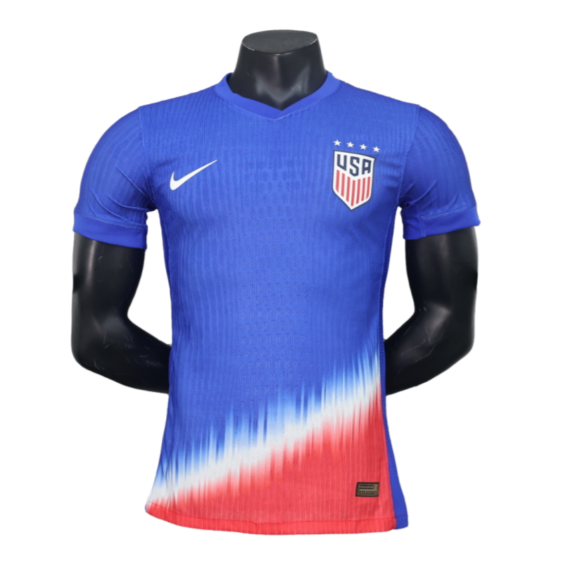 cf46ff34-18-1 2024 USA Soccer jersey Away player version - Image 1