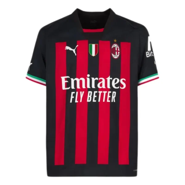 22-23 AC Milan Soccer Jersey Home Replica