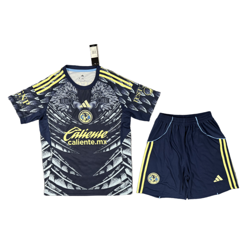 e27596c2 Club America Away Kids Soccer Jersey Kit 2025-26 Fan version - Image 1