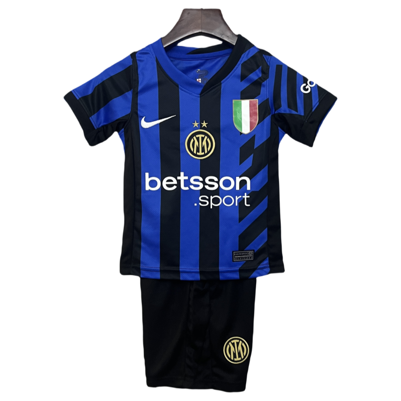 e36d3e920a Inter Milan Home Kit Soccer Uniforms Soccer Kids 24-25 - Image 1