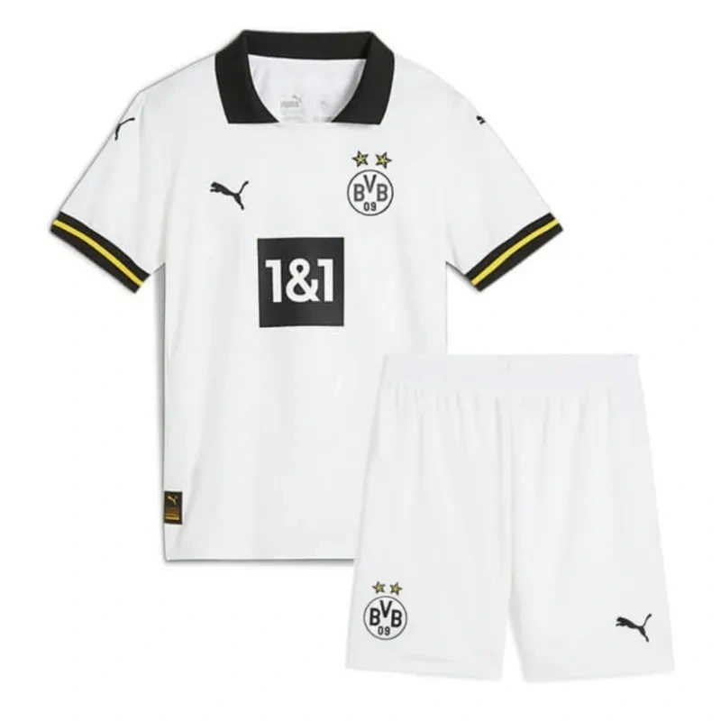 ea13d3032b 2024-25 Kids Borussia Dortmund Third Away Kits Football Jersey - Image 1