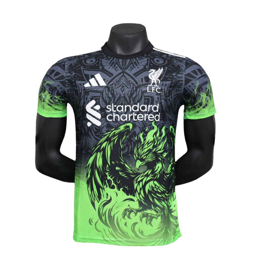 f5dd68eb41 2024-2025 Liverpool Fire Phoenix Player Edition Football Jersey - Image 1
