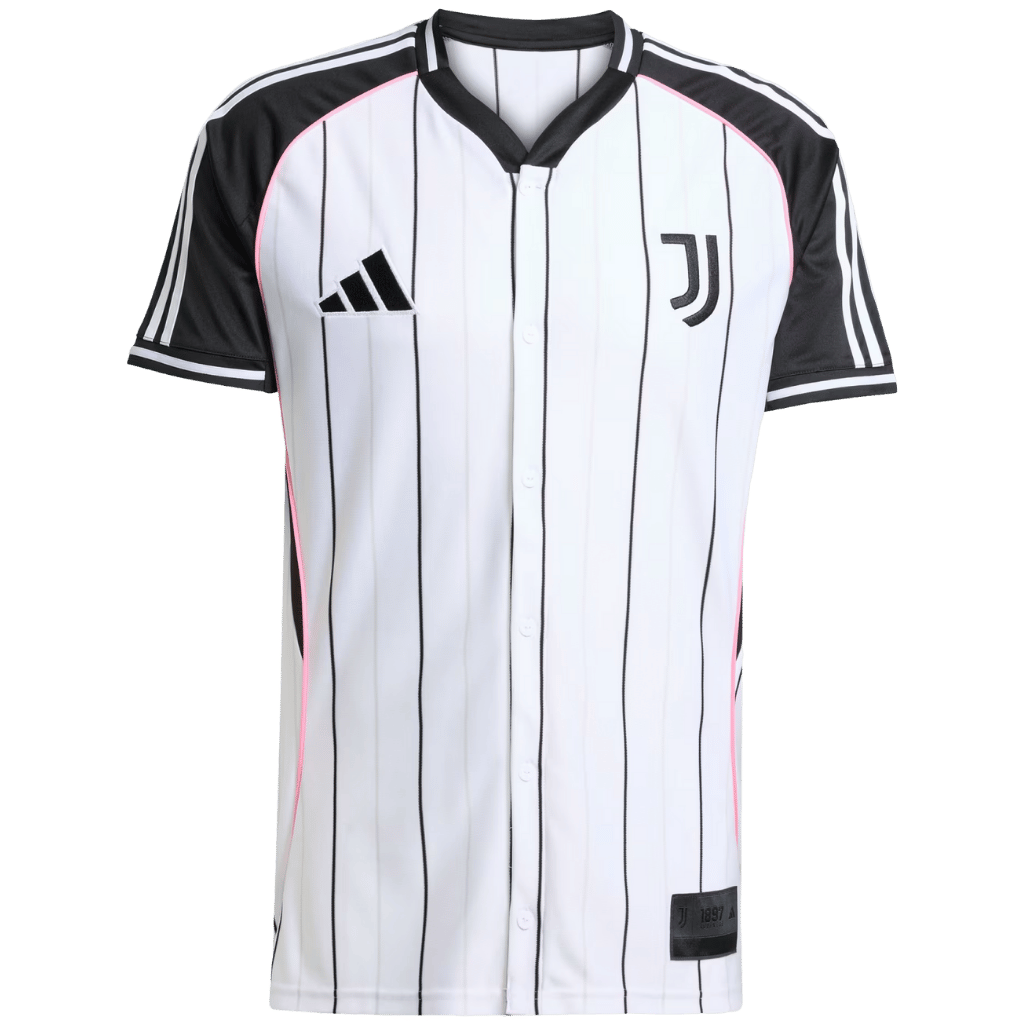 ffad7f56ea Juventus Baseball style Pre Match Casual Training Soccer shirt 25-26 - Image 1