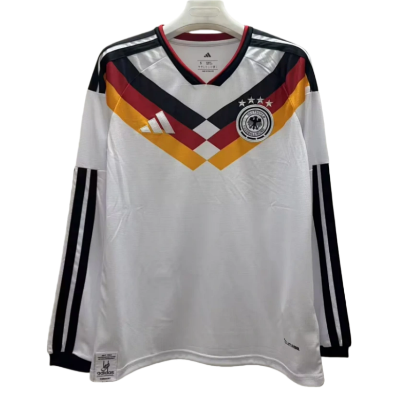 11763958325000-1 2026 Germany World cup Home Long Sleeve Soccer jersey Fan edition - Image 1