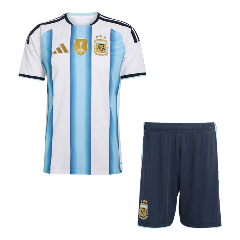 12-100050a98c 2026 Argentina World cup Home Soccer Shirt Kit jersey+Shorts - Image 1