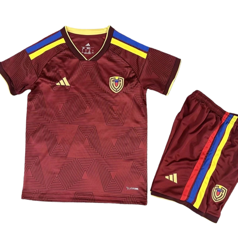 20251120214200129048-215038bca5 2026 Venezuela World Cup Home Kids Football jersey Kit Fan version - Image 1