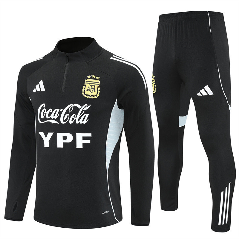 527a85ed 25-26 Argentina Blue Training Kits Long Football Track suits - Image 1